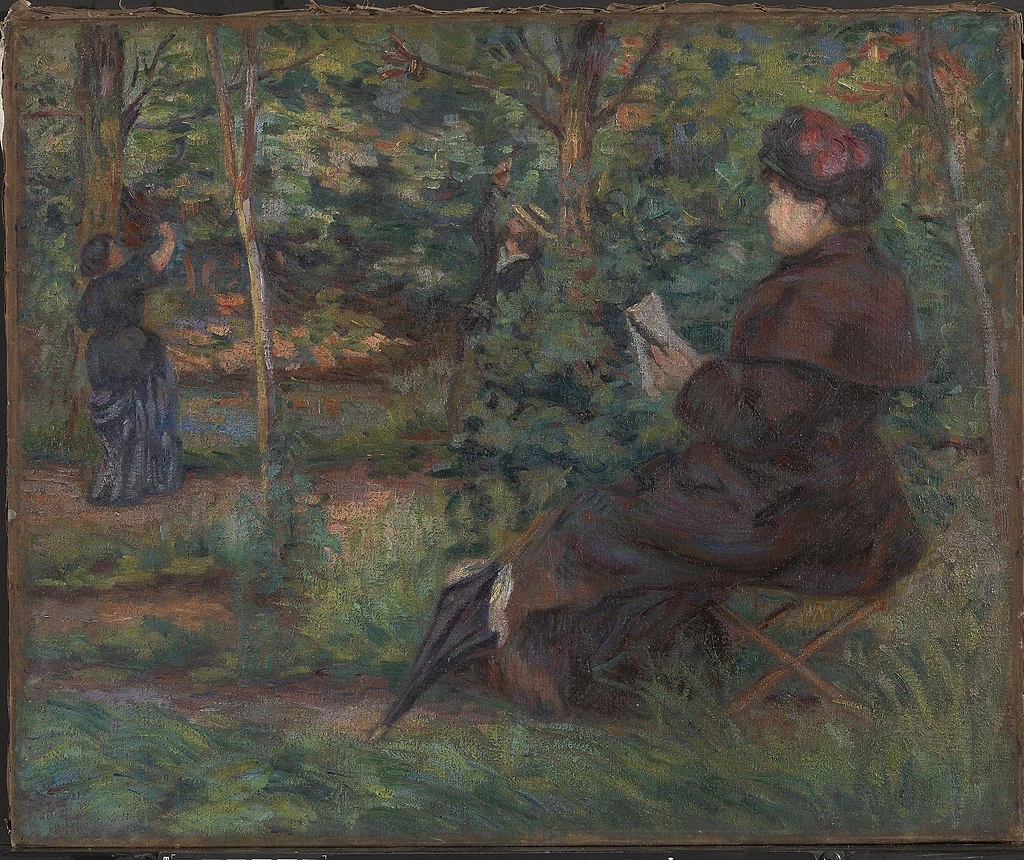 Signora in giardino - National Museum of Art, Architecture and Design